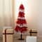 5ft. Pre-Lit Peppermint Artificial Christmas Tree, Clear Microdot LED Lights